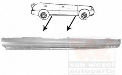 VAN WEZEL 8315104 -  Накладка порога